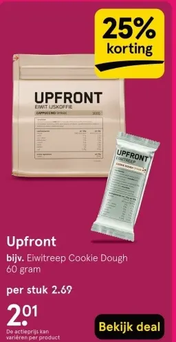 Aanbieding: Eiwitreep Cookie Dough