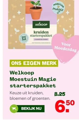 Aanbieding: Moestuin Magie starterspakket