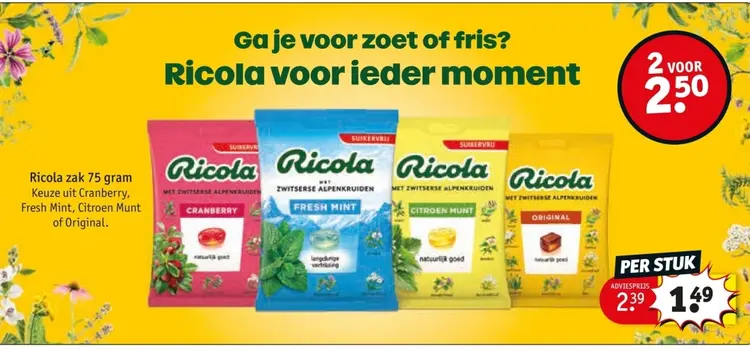 Aanbieding: Ricola