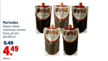 Aanbieding: Marinades