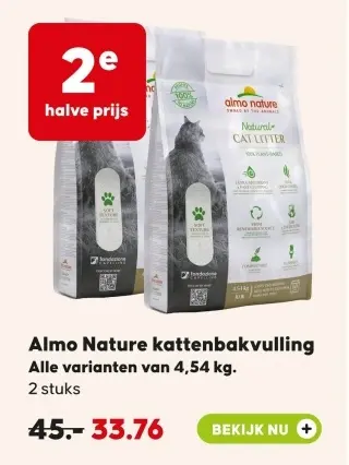 Aanbieding: kattenbakvulling