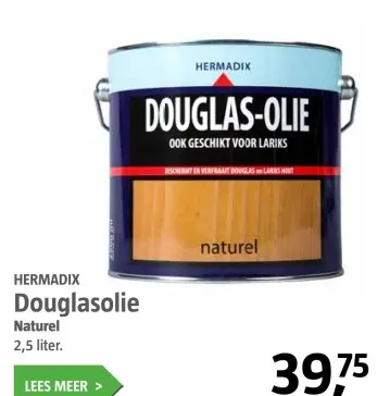 Aanbieding: Douglasolie