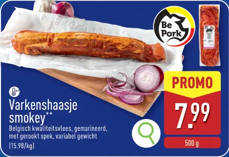Promotie: Varkenshaasje smokey