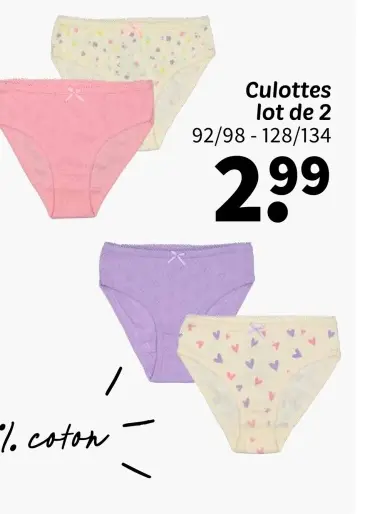 Offre: Culottes