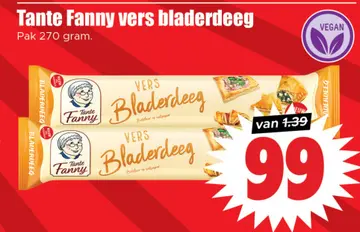 Aanbieding: Tante Fanny vers bladerdeeg