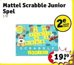 Aanbieding: Scrabble Junior Spel