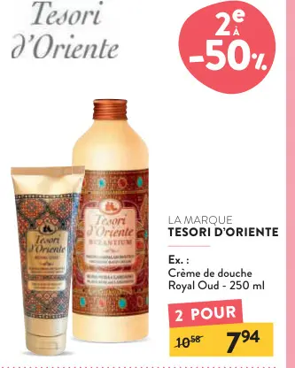 Offre: Crème de douche Royal Oud