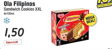 Aanbieding: Ola Filipinos Sandwich Cookies XXL