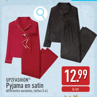 Offre: Pyjama en satin