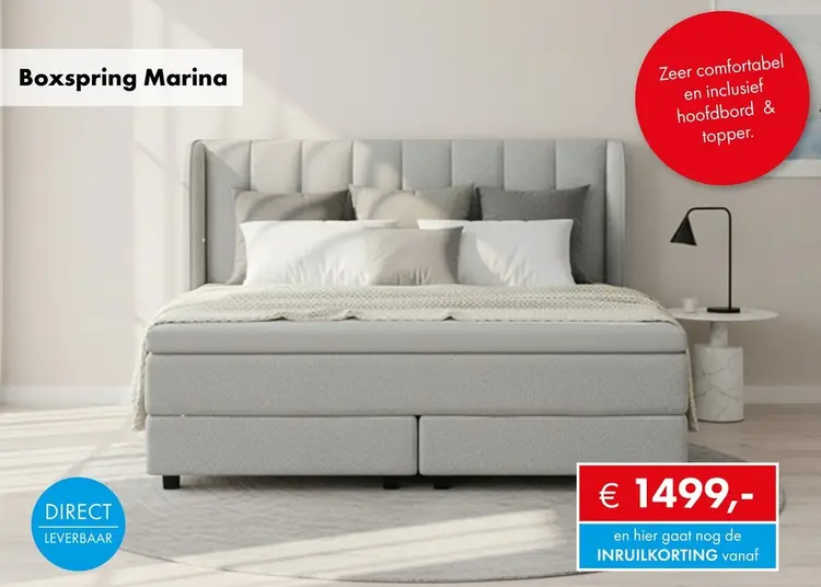 Aanbieding: Boxspring Marina