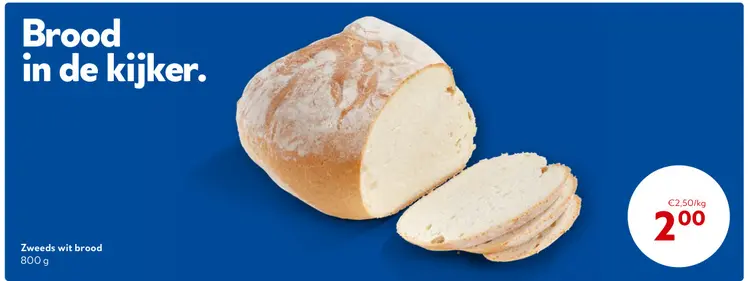 Promotie: Zweeds wit brood