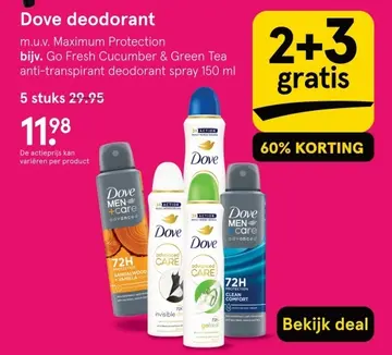 Aanbieding: Deodorant