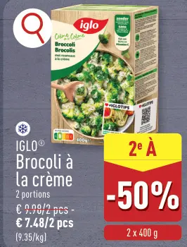 Offre: Brocoli à la crème