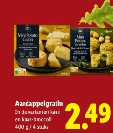 Aanbieding: Aardappelgratin