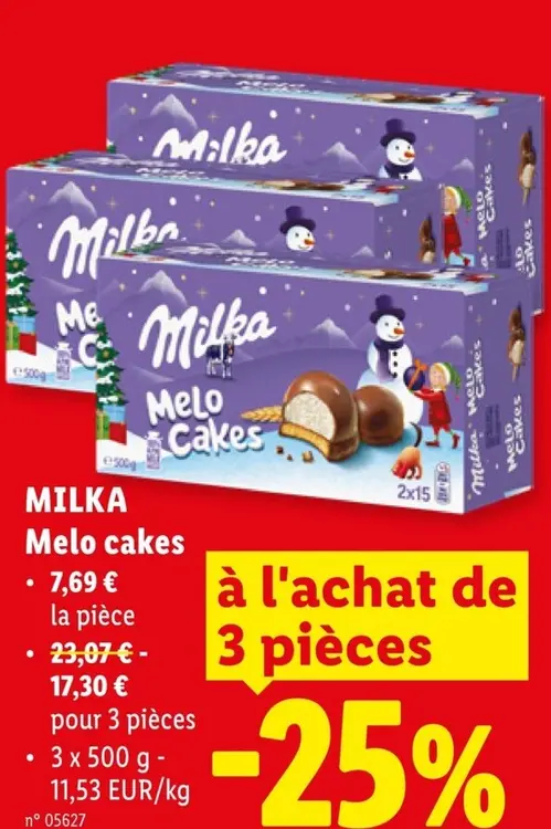 Offre: Melo cakes