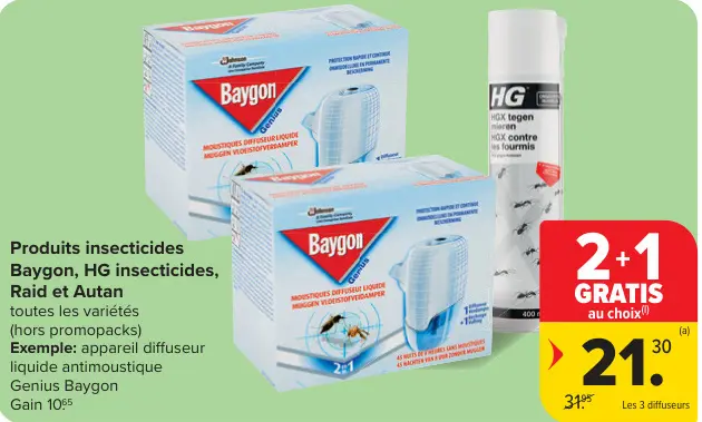 Offre: Produits insecticides