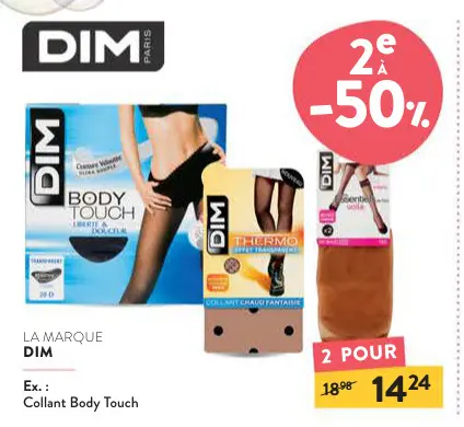 Offre: Collant Body Touch
