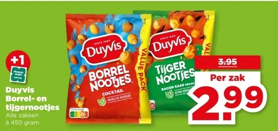 Borrel- en tijgernootjes