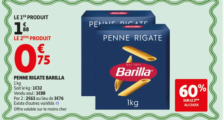 Promotie: Penne rigate