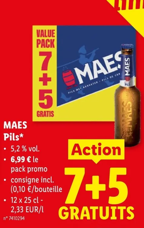 Offre: MAES Pils