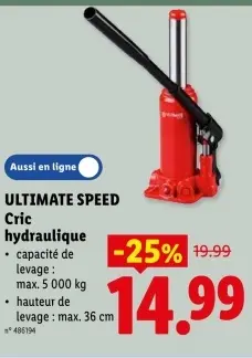Offre: Cric hydraulique