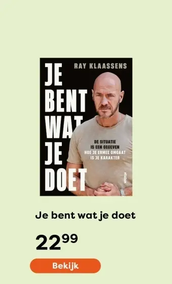 Aanbieding: Je bent wat je doet
