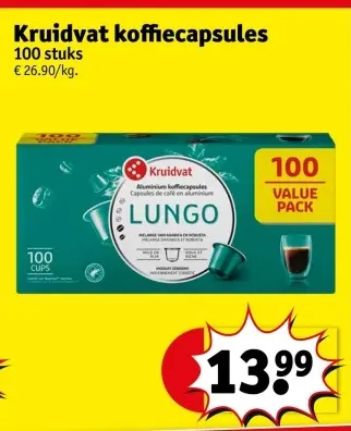 Promotie: Koffiecapsules