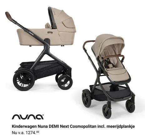 Aanbieding: Kinderwagen Nuna DEMI Next Cosmopolitan incl.