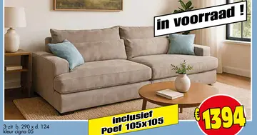 Aanbieding: 3-zit