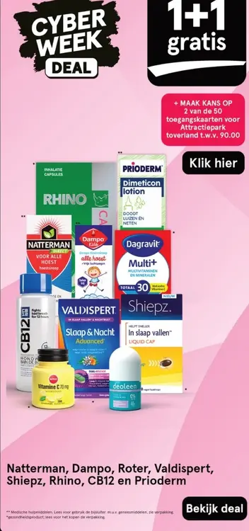 Aanbieding: Natterman, Dampo, Roter, Valdispert, Shiepz,