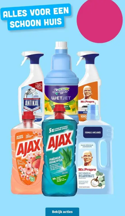 Promotie: Schoonmaakmiddelen