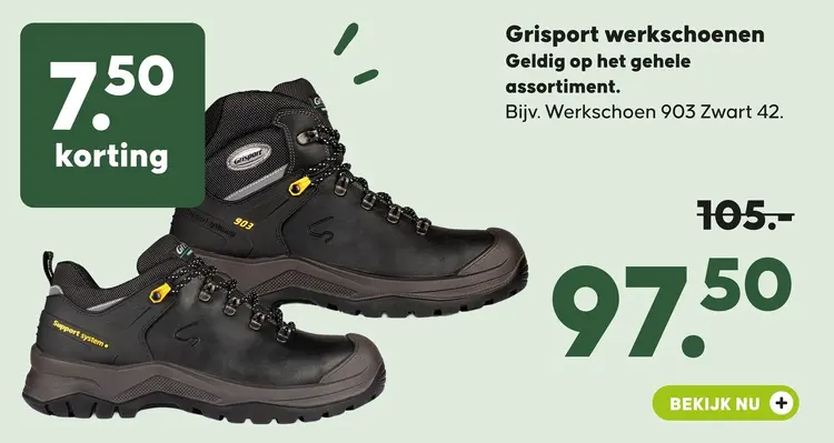 Aanbieding: Grisport werkschoenen