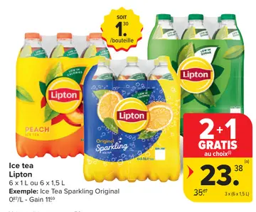 Offre: Ice tea