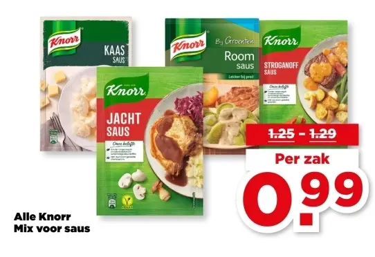 Mix voor saus