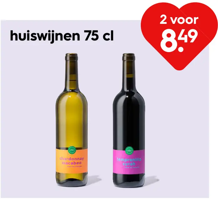 Promotie: HEMA Huiswijnen