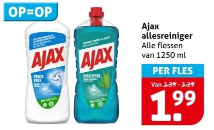 Aanbieding: Ajax allesreiniger