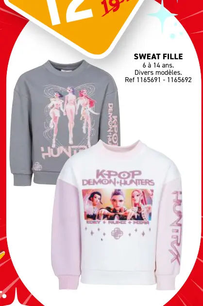 Offre: Sweat fille