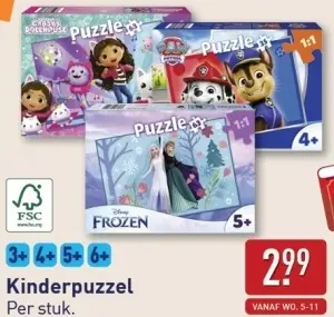 Aanbieding: Kinderpuzzel