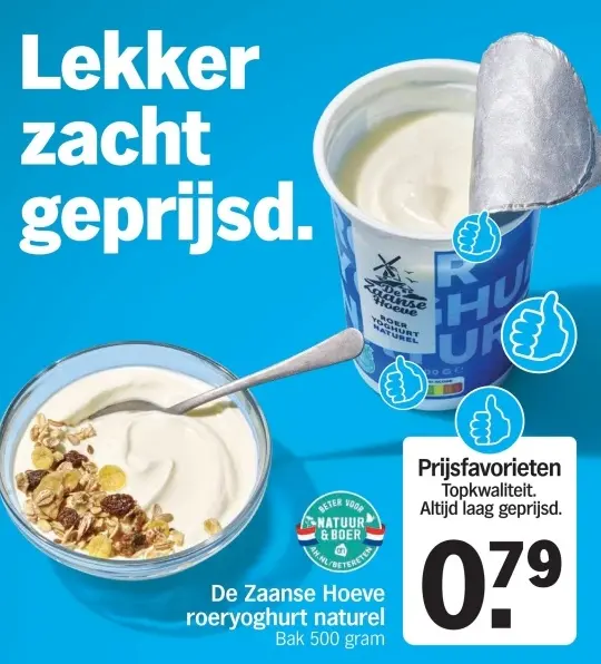 Aanbieding: roeryoghurt naturel