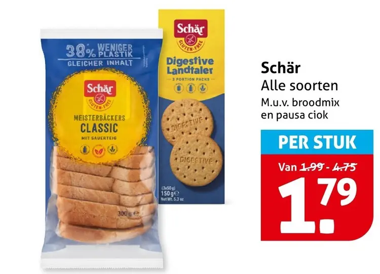 Aanbieding: Schär alle soorten