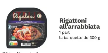 Aanbieding: Rigattoni all'arrabbiata