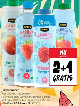Aanbieding: Jumbo siropen