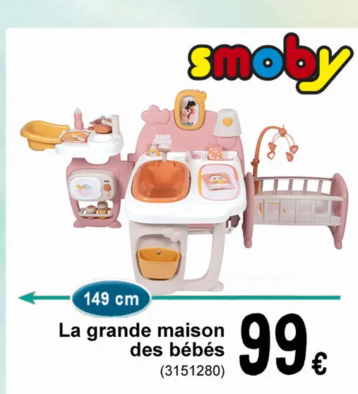 Offre: La grande maison des bébés
