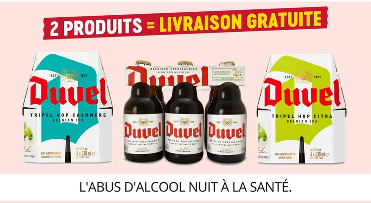 Offre: Bière blonde | 9,5% ALC. | Bouteille