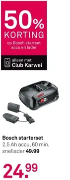 Aanbieding: Bosch startersset