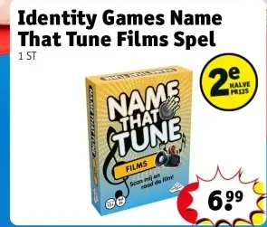 Aanbieding: Name That Tune Films Spel