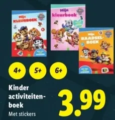 Aanbieding: Kinder activiteitenboek