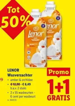 Promotie: Wasverzachter