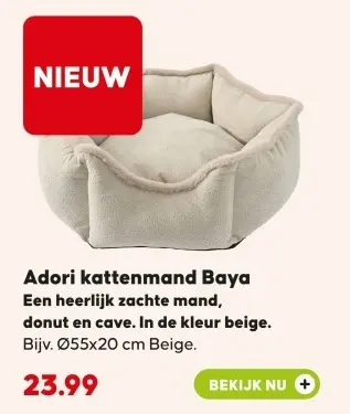 Aanbieding: Adori kattenmand Baya