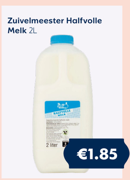 Aanbieding: Zuivelmeester Halfvolle Melk